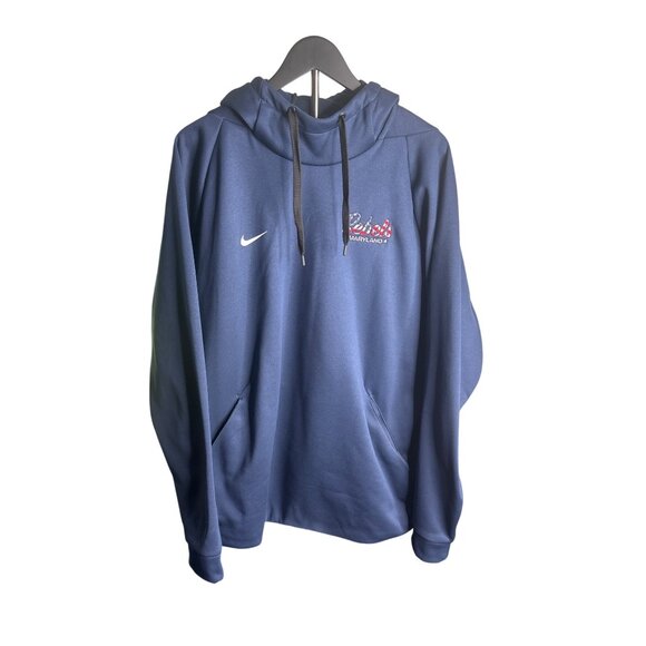 Nike Men's Dri-Fit Rebels Maryland Blue Hoodie XXL - Picture 2 of 9